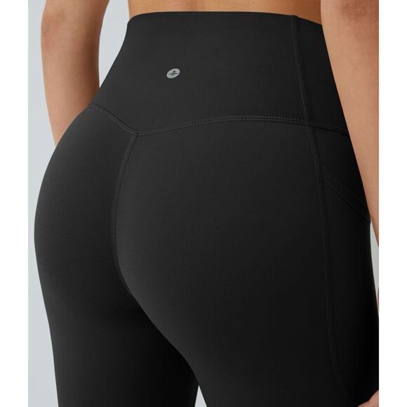Halara High Waisted Tummy Control Pocket Shaping Training UltraSculpt Leggings M - Picture 5 of 15